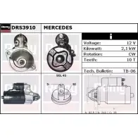 Стартер REMY DRS3910 D S5020 A1HL8 1860822