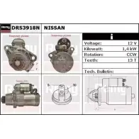 Стартер REMY Nissan X-Trail (T30) 1 Кроссовер D S5028N E6OJN DRS3918N