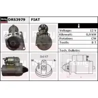 Стартер REMY Fiat Palio (178) 1 Универсал 1.2 60 л.с. 1997 – 2002 FFSUVL DS50 89 DRS3979