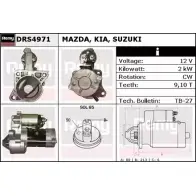 Стартер REMY 8IQT5M9 DS6 081 Suzuki Vitara (FT, GT, ET) 2 Кроссовер 2.0 TD Intercooler AWD (SV 420D) 87 л.с. 1995 – 1998 DRS4971