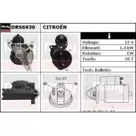 Стартер REMY DRS6930 D S8040 Peugeot 306 1 (7B, N3, N5) Седан 2.0 S16 152 л.с. 1994 – 2001 BIF57