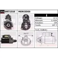 Стартер REMY DT24 20 QLQL161 DRT1310 Mercedes R-Class (W251) 1 2005 – 2017