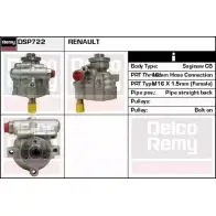 Гидроусилитель, насос гур REMY DSP722 POWUO OXJ S0MD Renault Laguna (BG) 2 Хэтчбек 1.8 16V (BG0B. BG0M) 120 л.с. 2001 – 2007