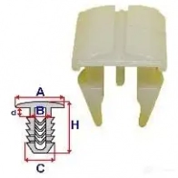 Кронштейн крепления ROMIX 1437982658 0H FQMK c60105