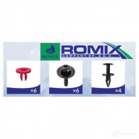 Крепление бампера, набор ROMIX 1437982774 92001 ZNW NQCN