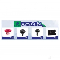 Крепление бампера, набор ROMIX O9W0 Y 92002 1437982777