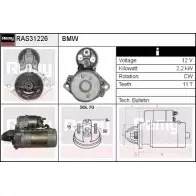 Стартер REMY RAS31226 X9MH8 3TH Y0 Bmw 3 (E46) 4 Универсал 3.0 330 d 204 л.с. 2003 – 2005