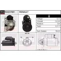 Стартер REMY OYBQ Z RAS37681 Renault Laguna (B56) 1 Хэтчбек 2.0 114 л.с. 1995 – 2001 58JS1T