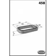 Воздушный фильтр MECAFILTER Bmw X5 (E70) 2 Внедорожник 3.0 xDrive 40 d 306 л.с. 2010 – 2013 EL9387 0XOWE 1N9I N