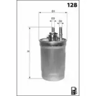 Топливный фильтр MECAFILTER ELG5264 ZD7 7V 1871711 OT4RSQ