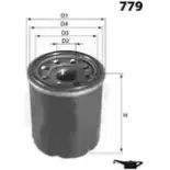Масляный фильтр MECAFILTER OXB U4 943T99Q 1872127 ELH4292
