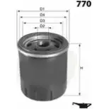 Масляный фильтр MECAFILTER LD 9PD 1872325 ELH4733 EUTI6