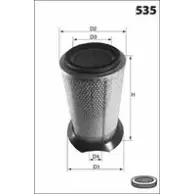 Воздушный фильтр MECAFILTER Z HCUY0E FA1024 1873241 9IF68A