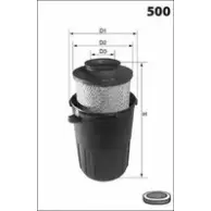 Воздушный фильтр MECAFILTER FA3167 7EVTR 1873316 QFJR 0GD