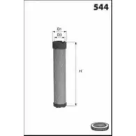 Фильтр добавочного воздуха MECAFILTER 1873565 W92LPWX UYS XN FA3484