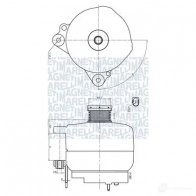 Генератор MAGNETI MARELLI Audi A3 (8V1, K) 3 Хэтчбек 1.4 Tfsi 125 л.с. 2014 – 2024 EBMX 6 063732190010