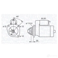 Генератор MAGNETI MARELLI 1193731921 94439047 2800 063731748010 MQA1748 - Изображение 4