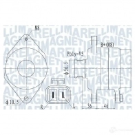 Генератор MAGNETI MARELLI 5CTTS VC 063732128010 1437595343
