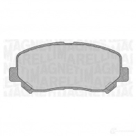 Тормозные колодки дисковые, комплект MAGNETI MARELLI 363916060804 PF080 4 1037742 J7TCP