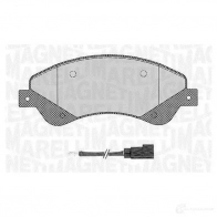 Тормозные колодки дисковые, комплект MAGNETI MARELLI PF0648 363916060648 36370 2161477 Ford Transit 7 (FD) Автобус 2.2 TDCi 100 л.с. 2011 – 2014