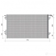 Радиатор кондиционера MAGNETI MARELLI WTBTTV 350203276000 Renault Laguna (BG) 2 Хэтчбек 3.0 V6 24V (BG01. BG02. BG0D. BG0Y) 207 л.с. 2001 – 2007 BC 276
