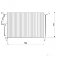 Радиатор кондиционера MAGNETI MARELLI 0PY79 Opel Omega BC 219 350203219000