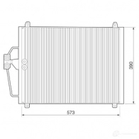 Радиатор кондиционера MAGNETI MARELLI 350203222000 HGWQL BC 222 1026471