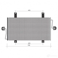 Радиатор кондиционера MAGNETI MARELLI 350203436000 BC4 36 Ford Focus ST34QBF