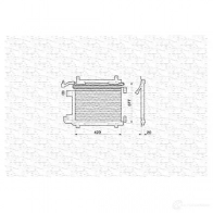 Радиатор кондиционера MAGNETI MARELLI 50NAOSG 1026456 350203207000 BC20 7