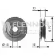 Направляющий шкив клинового ремня MAGNETI MARELLI M PQ1191 331316171191 1423334491 D8VY9