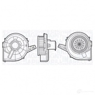 Радиатор охлаждения двигателя MAGNETI MARELLI 350213188000 BM188 Fiat Stilo (192) 1 2001 – 2010 35021318800 0