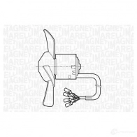 Радиатор охлаждения двигателя MAGNETI MARELLI 1027222 BM 163 350213163000 FE61TY