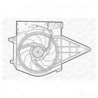 Радиатор охлаждения двигателя MAGNETI MARELLI 350 21 314 150 0 350 21 313 020 0 1027070 350213130200 - Изображение 2