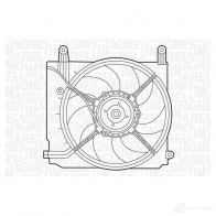 Радиатор охлаждения двигателя MAGNETI MARELLI 1027064 BM129 6 0XL3SD7 350213129600 - Изображение 2