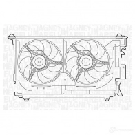 Радиатор охлаждения двигателя MAGNETI MARELLI 1026989 AR8POZV 350213121000 BM12 10