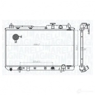 Радиатор охлаждения двигателя MAGNETI MARELLI Honda CR-V DBW 93R8 350213178200