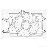 Вентилятор радиатора MAGNETI MARELLI Fiat Doblo 069422026010 69422026 0694220260 10