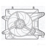 Вентилятор радиатора MAGNETI MARELLI MTC48 8AX Fiat Multipla (186) 1 Минивэн 1.6 92 л.с. 2004 – 2005 069422488010 GOGEF