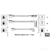 Высоковольтные провода зажигания MAGNETI MARELLI Fiat Tempra (159) 2 Седан 1.4 i.e. (159.AC. 159.Ax) 69 л.с. 1990 – 1996 MSK60 2 941095620602 W2Z3DFT
