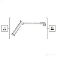Высоковольтные провода зажигания MAGNETI MARELLI 1047328 MSQ 0084 941319170084 WLWVR91 - Изображение 2