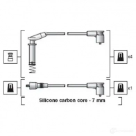 Высоковольтные провода зажигания MAGNETI MARELLI BYOU284 941318111154 MS K1154 1047051 - Изображение 2