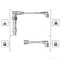 Высоковольтные провода зажигания MAGNETI MARELLI TXL41 MSQ0 085 Opel Astra (G) 2 Хэтчбек 1.6 (F08. F48) 75 л.с. 1998 – 2000 941319170085