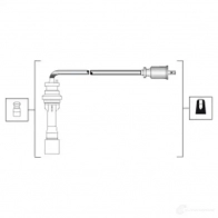 Высоковольтные провода зажигания MAGNETI MARELLI Mazda 323 (BJ) 6 Хэтчбек 1.5 16V 88 л.с. 1998 – 2001 8FGV0VG 941318111290 M SK1290