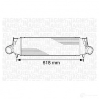 Интеркулер MAGNETI MARELLI JGPCWD MS T139 Audi TT (8J3) 2 Купе 2.5 Rs Quattro 340 л.с. 2009 – 2014 351319201390