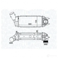 Интеркулер MAGNETI MARELLI 1437550133 351319205130 M2 I8P6Y