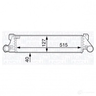Интеркулер MAGNETI MARELLI 351319202470 35131920 2470 1029310 MST247
