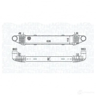 Интеркулер MAGNETI MARELLI Mercedes C-Class (S204) 3 Универсал 2.1 C 200 CDI (2007) 136 л.с. 2007 – 2011 C R0DS 351319204550