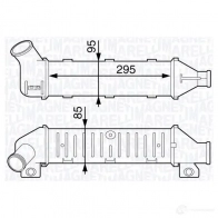 Интеркулер MAGNETI MARELLI MST236 351319202360 3513192023 60 Volkswagen Polo (6V5) 3 Универсал 1.9 TDI 110 л.с. 1998 – 2001