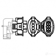 Лямбда зонд, кислородный датчик MAGNETI MARELLI Opel Corsa (E) 5 2014 – 2019 466016355162 9A8Q5 2