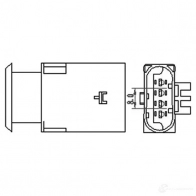 Лямбда зонд, кислородный датчик MAGNETI MARELLI OSM 050 1040985 466016355050 FL5MRC - Изображение 7